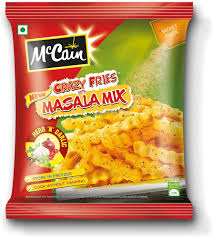 Mccain American Style Zig Zag Fries Herb & Garlic : 400 g